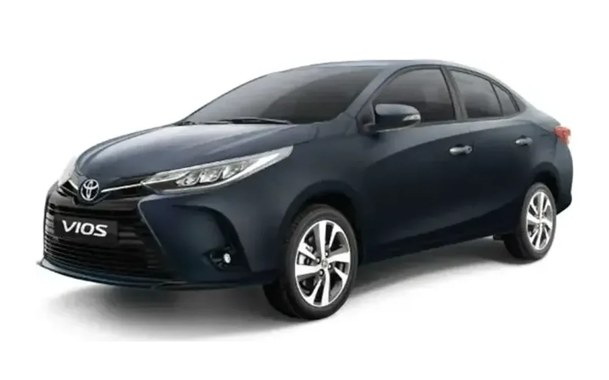 Toyota Vios in Blue for rent in Butuan City